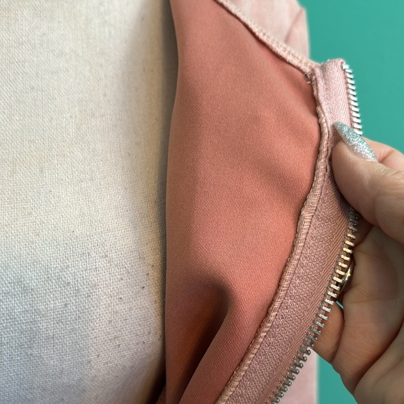 Beautiful Faux suede Zip Up Jacket - Picture 5 of 9